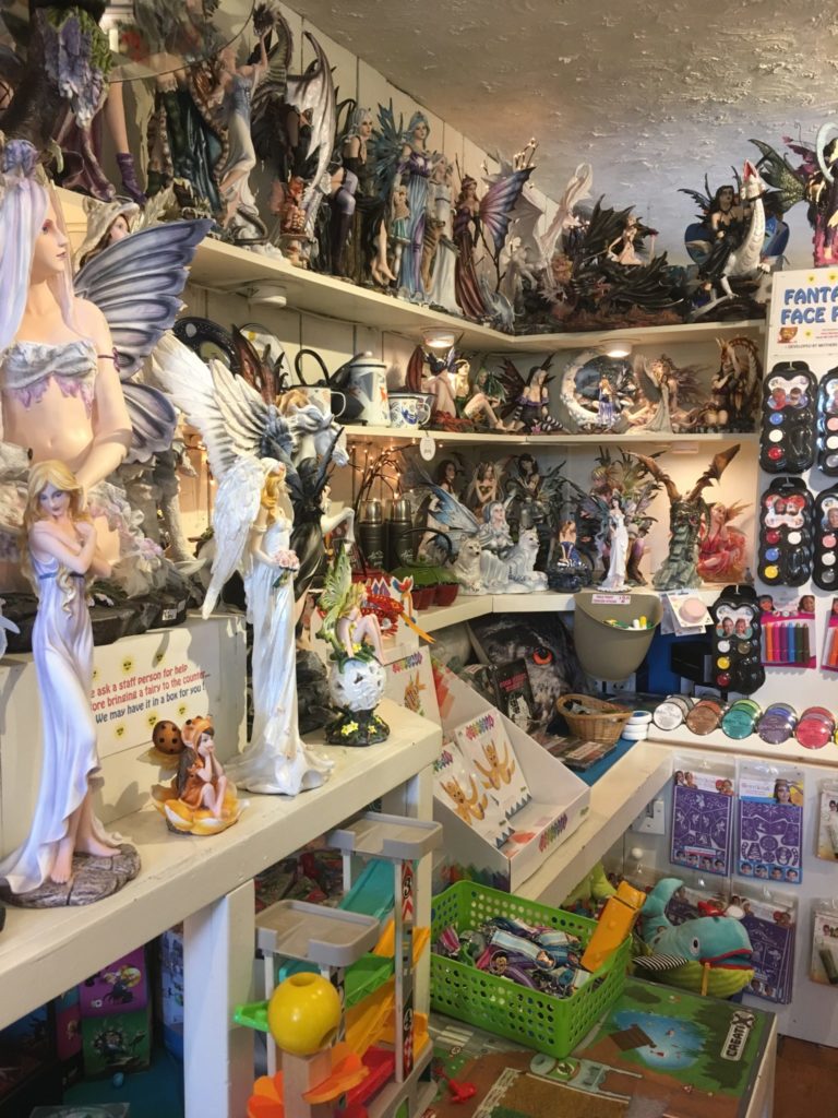 Figurines of Fairies and Gaming Characters